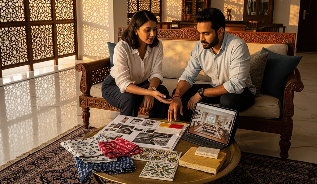 Interior design consultation